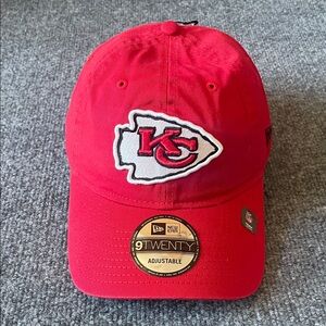 Kansas City Chiefs Hat Cap Strapback Red New Era 9twenty NFL Adjustable